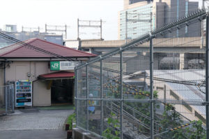 東京の田端駅南側